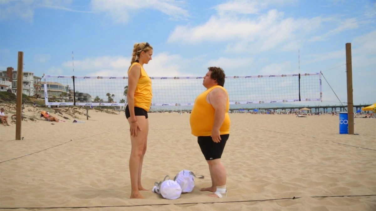Пляжный волейбол смешные