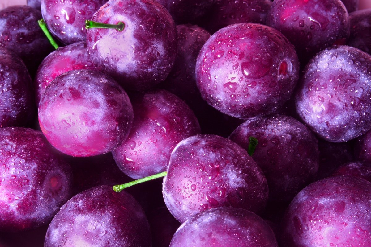 Фиолетовые фрукты Эстетика