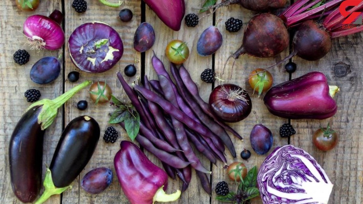Овощи фиолетового цвета