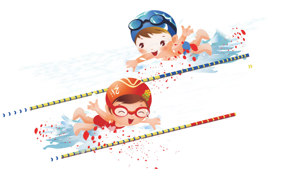 Пловцы дельфине