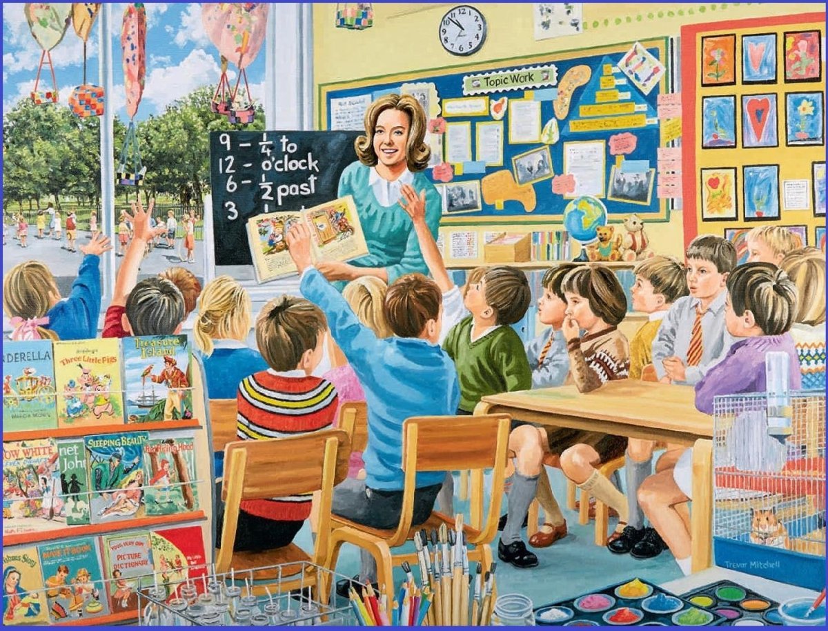 Картина школа для детей