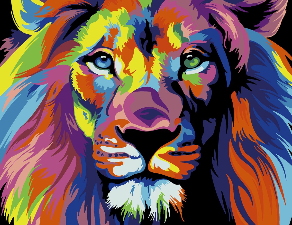 Радужный Лев mg2034