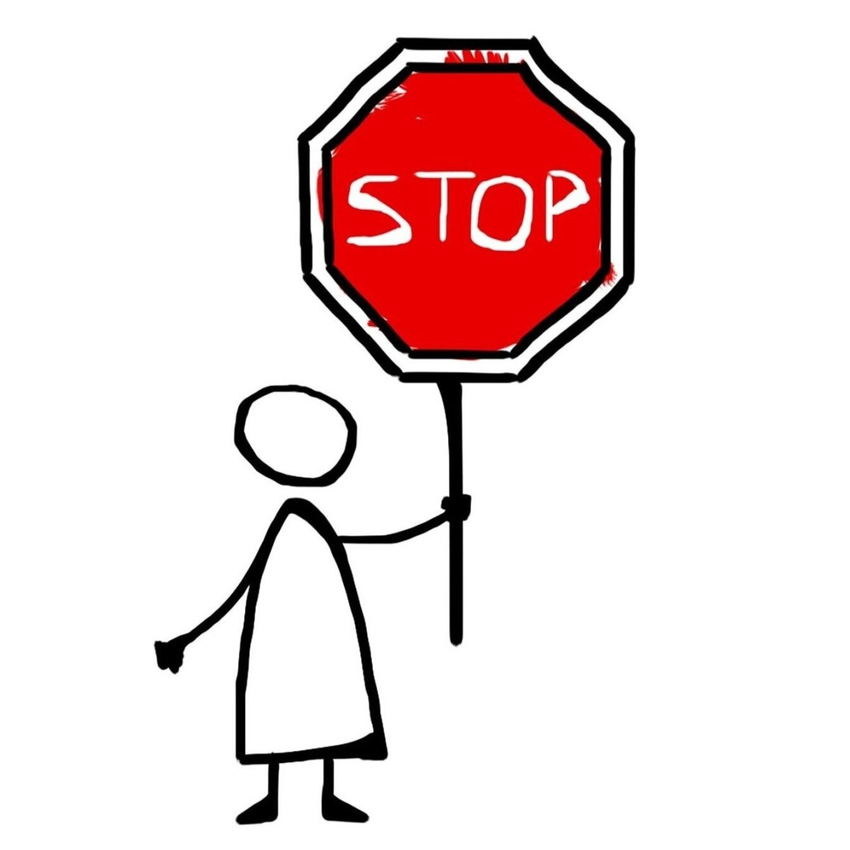 Знак стоп для детей