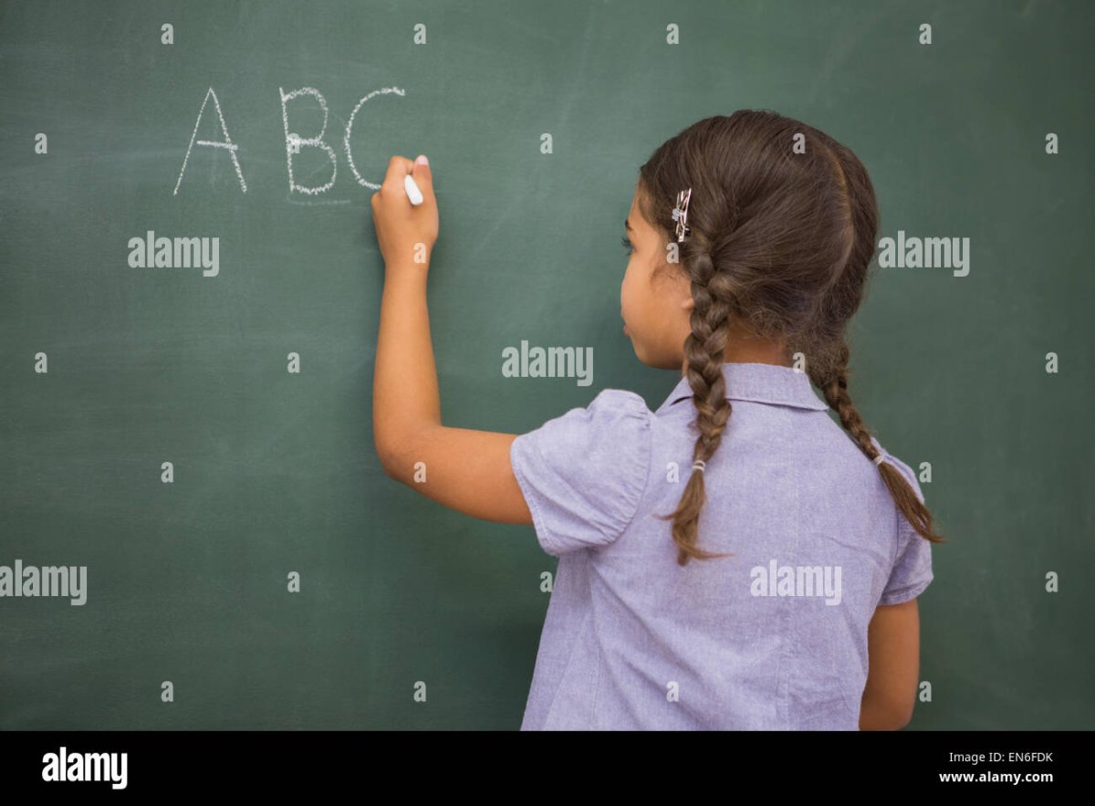 Доска с мелом для детей