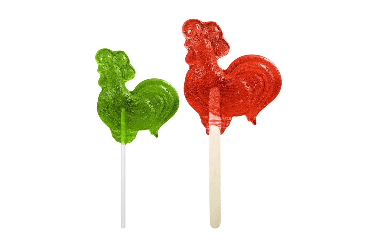 Леденец на палочке