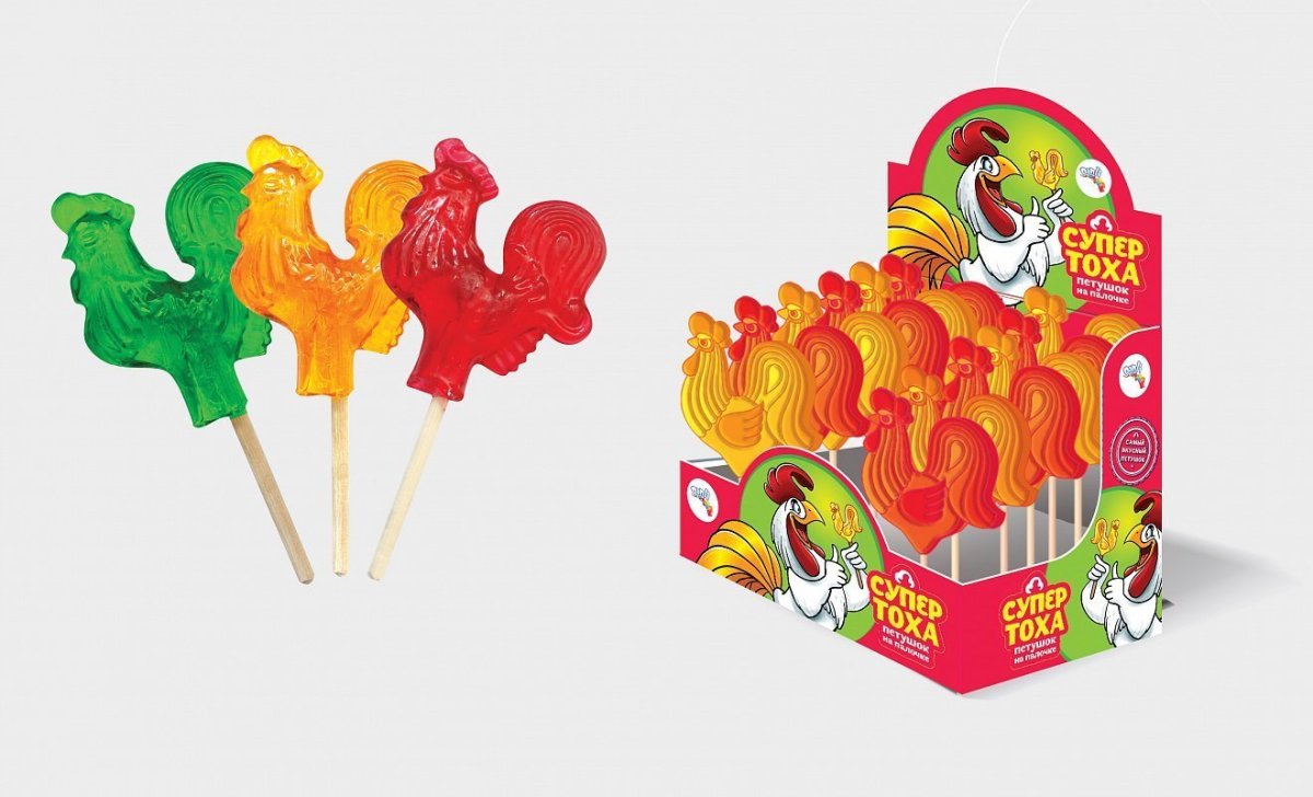 Карамель леденцовая петушок-Тоха