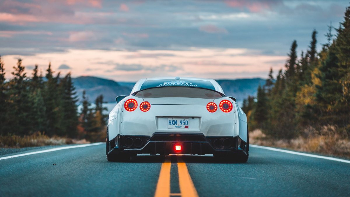 Nissan GTR r35 4к