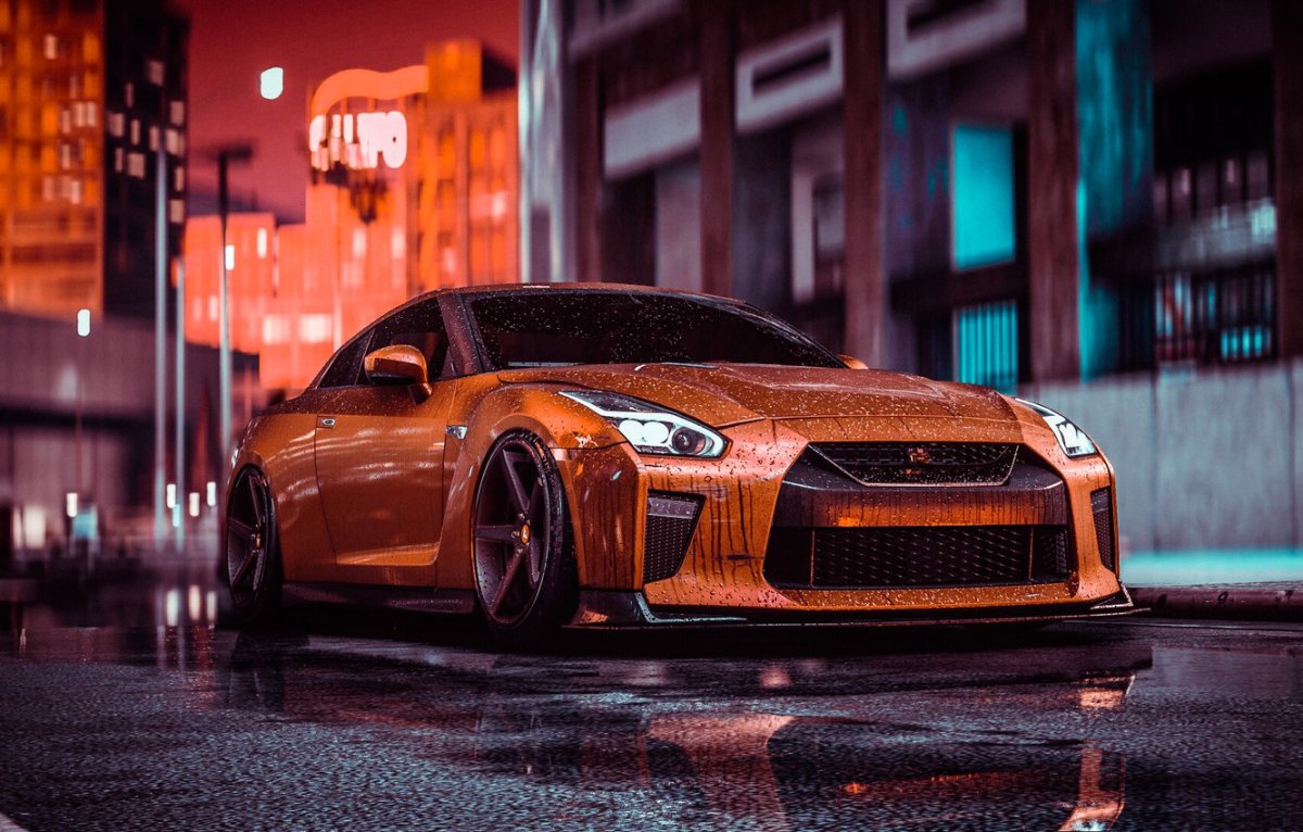Nissan GTR 4k
