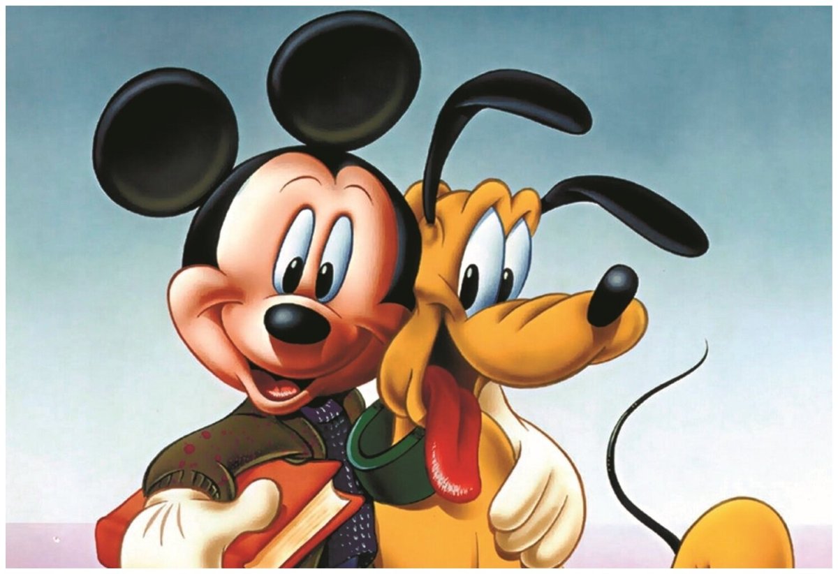 Микки Маус и Плуто