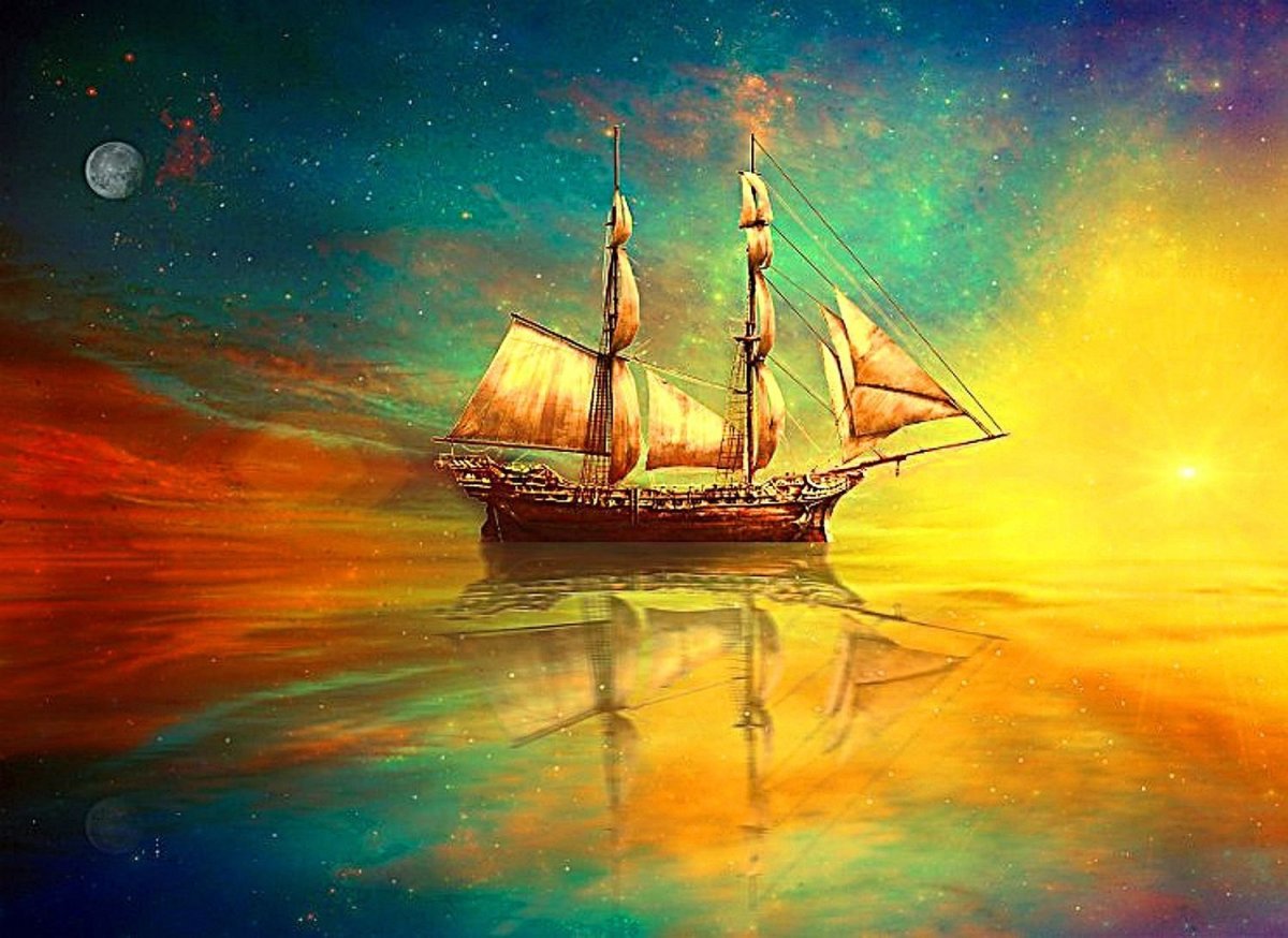 Сказочный корабль