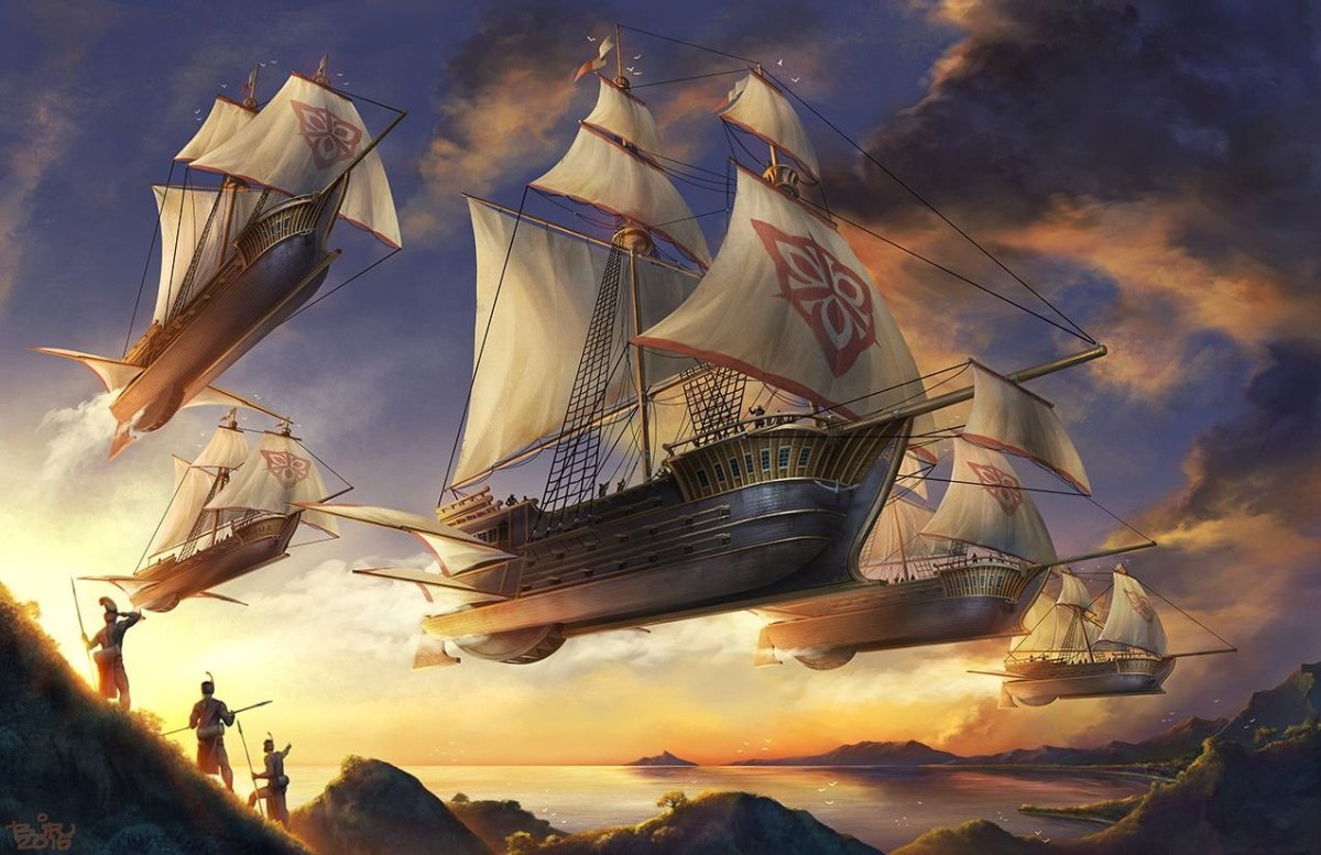 Каравелла Бригантина Фрегат