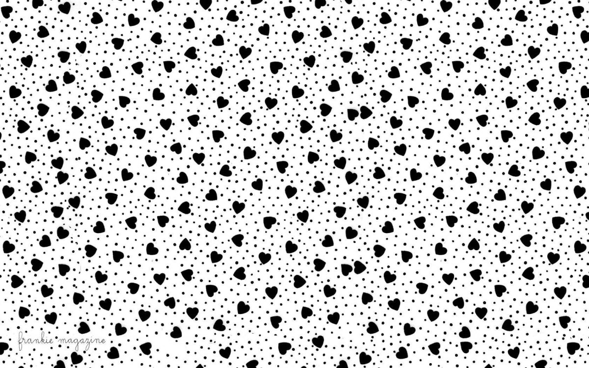 Чёрный фон с белыми точками