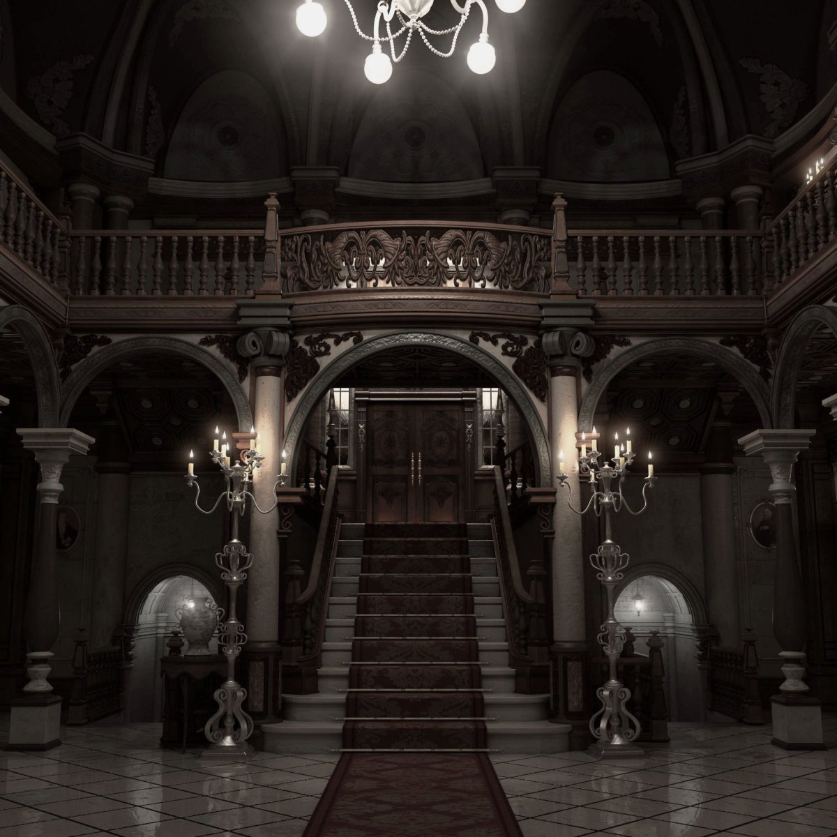 Темные помещение Хогвартс