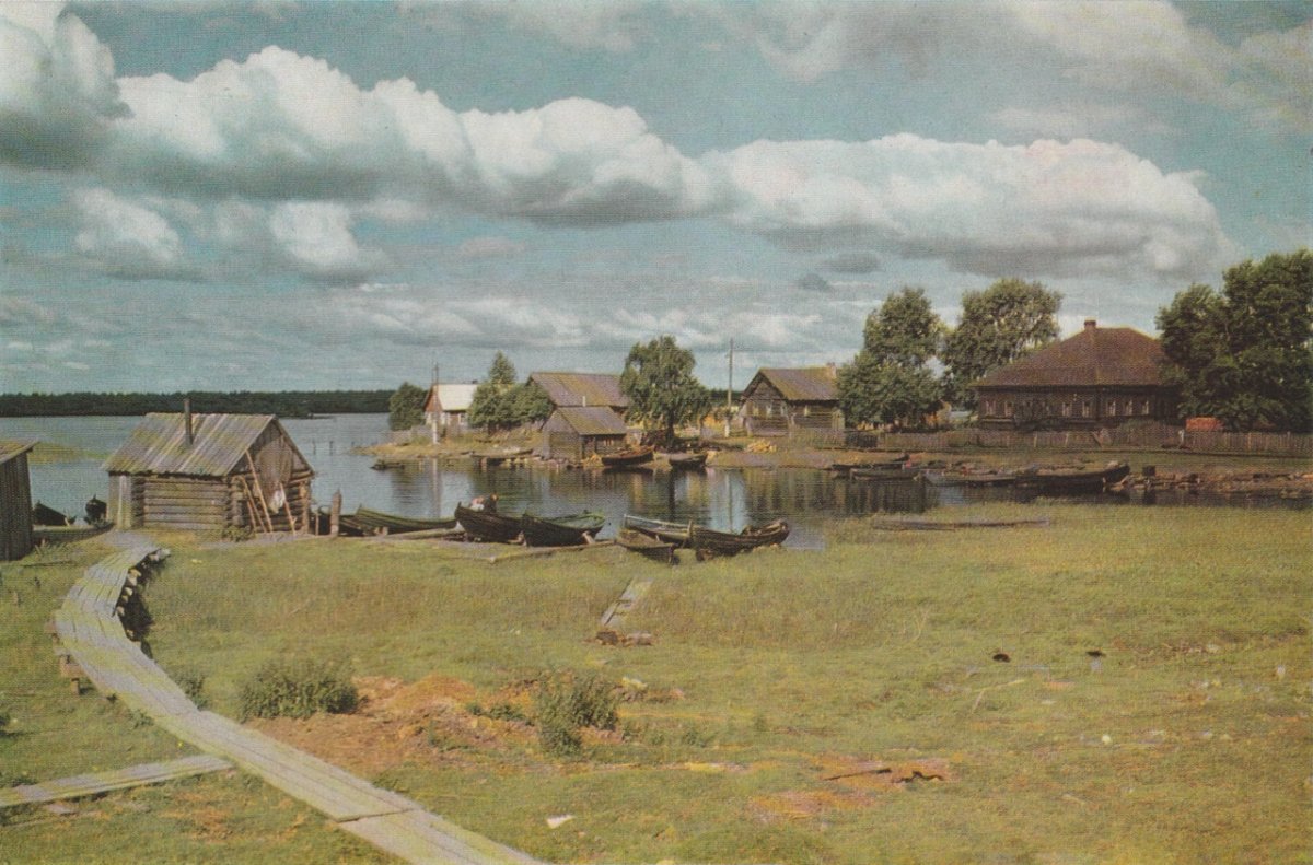 Деревня в старину