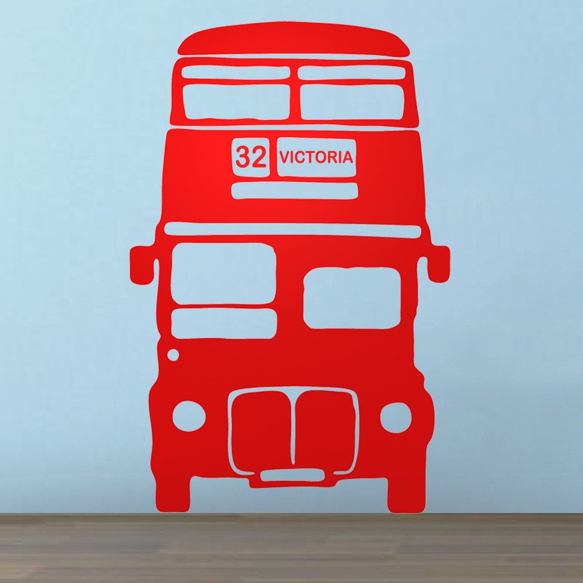 Наклейка английский автобус