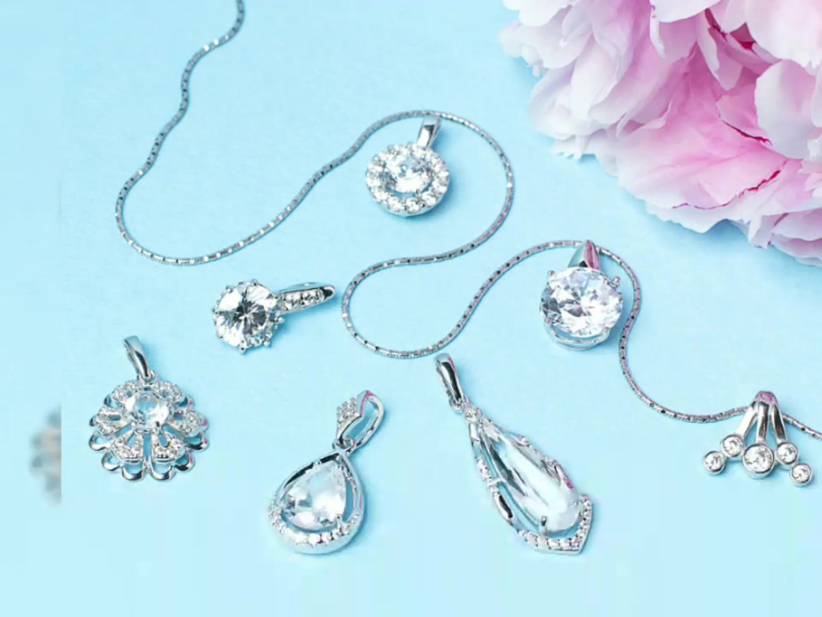 Серебряные украшения баннер