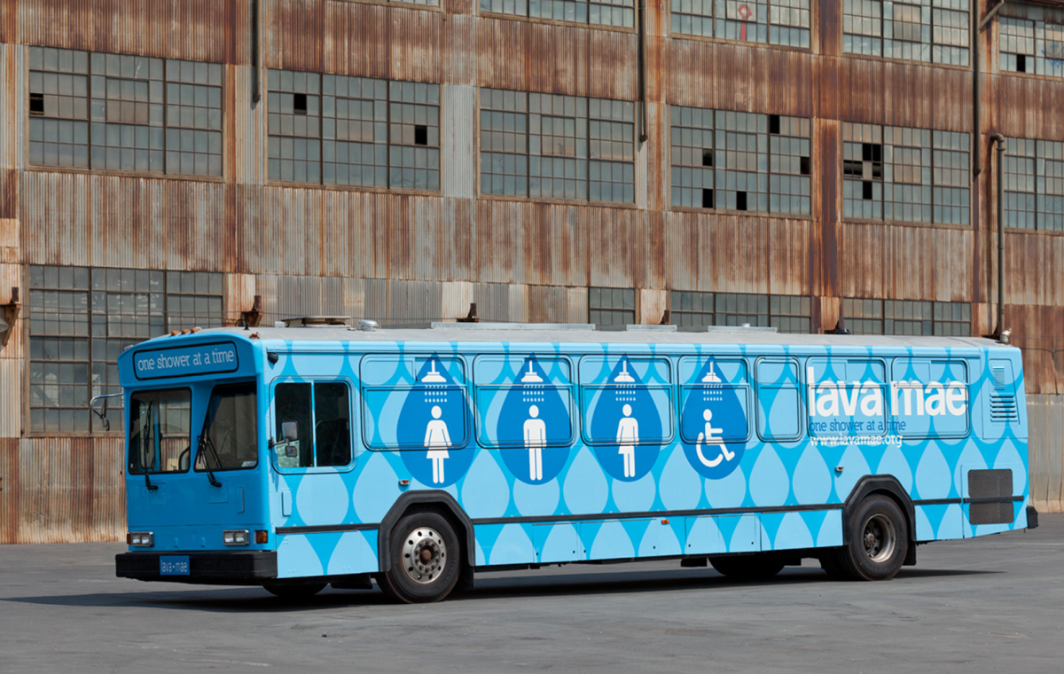 Голубой автобус