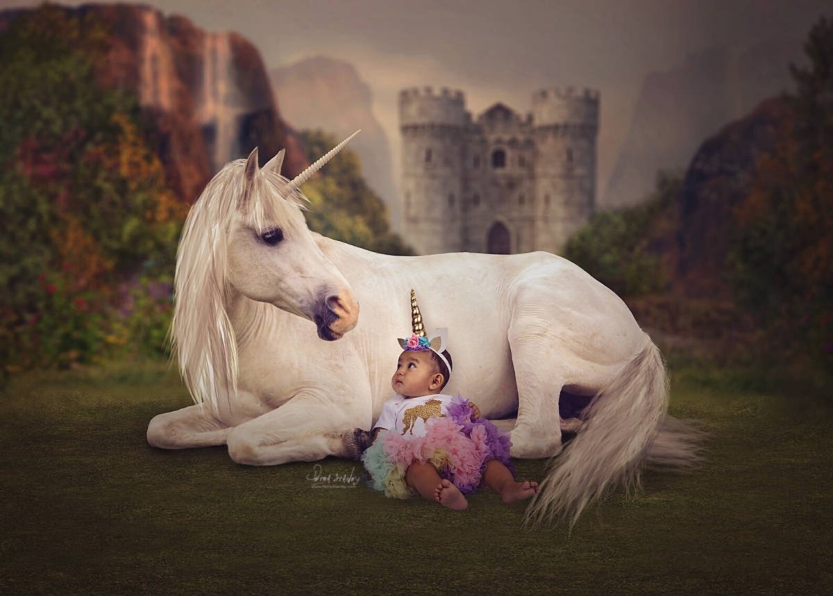 Единорог живой