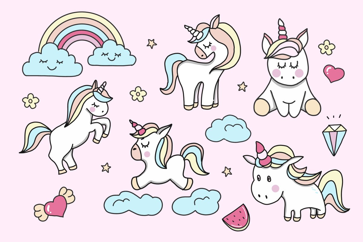 Девочка Единорог