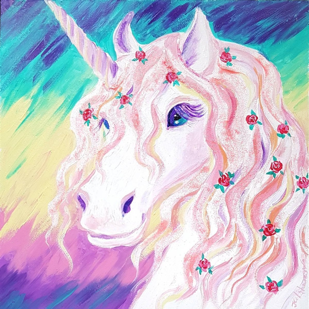 Наклейка Единорог