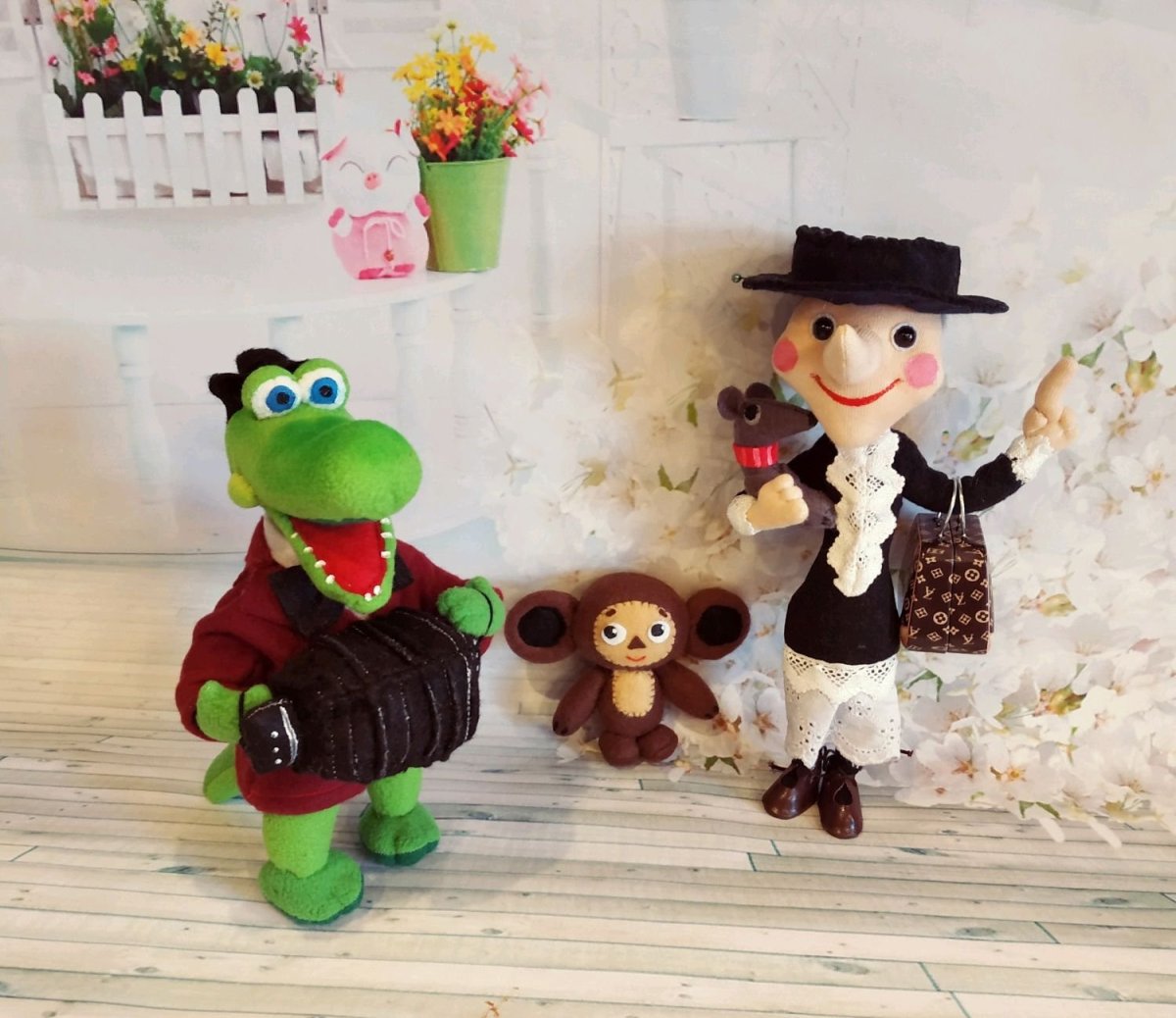 Шапокляк с зонтиком