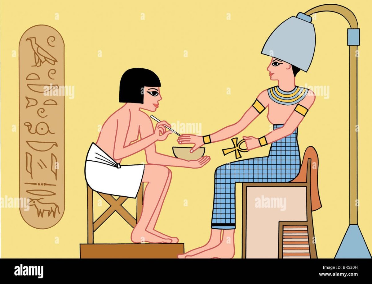 История маникюра в древнем Египте