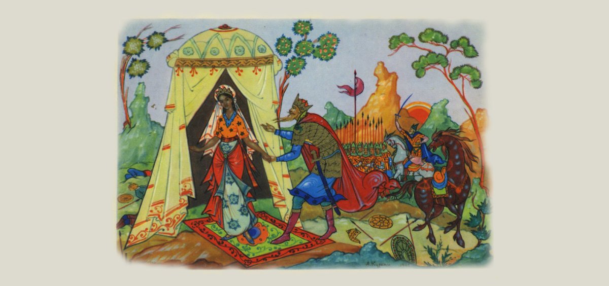 Рисование петушка по сказкам Пушкина