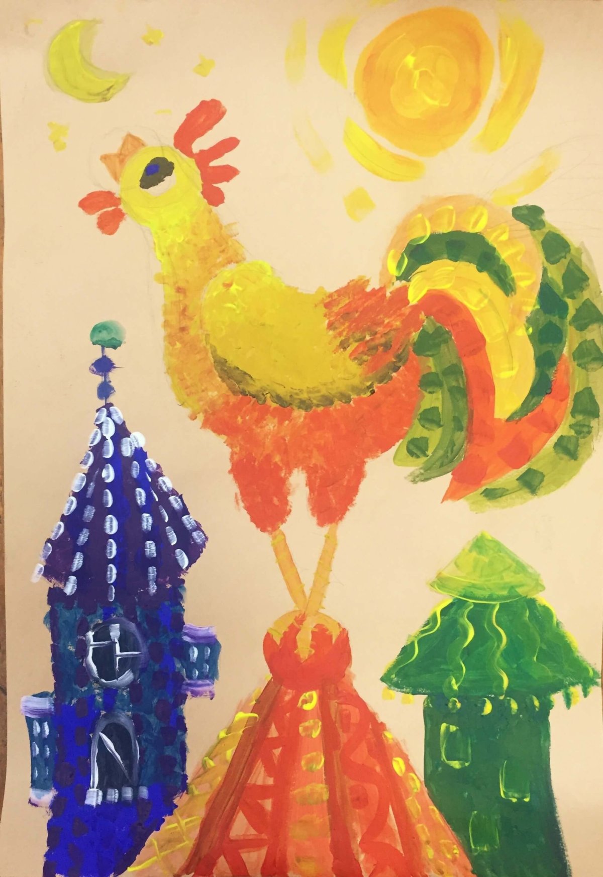 Сказка о золотом петушке Пушкин