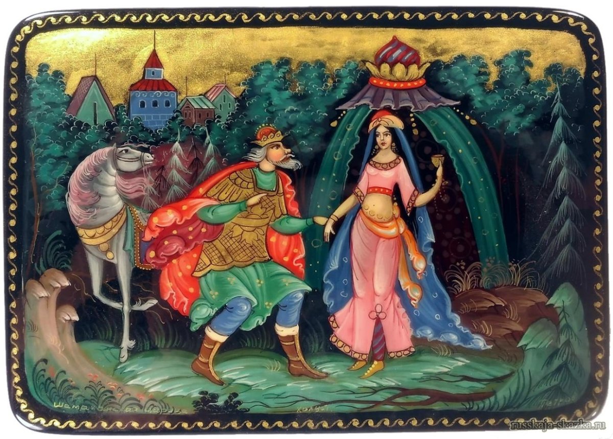 Рисование по мотивам литературного произведения золотой петушок