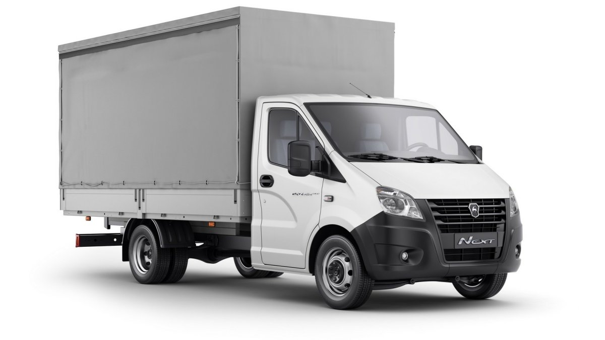 Пассажирская Газель в векторе