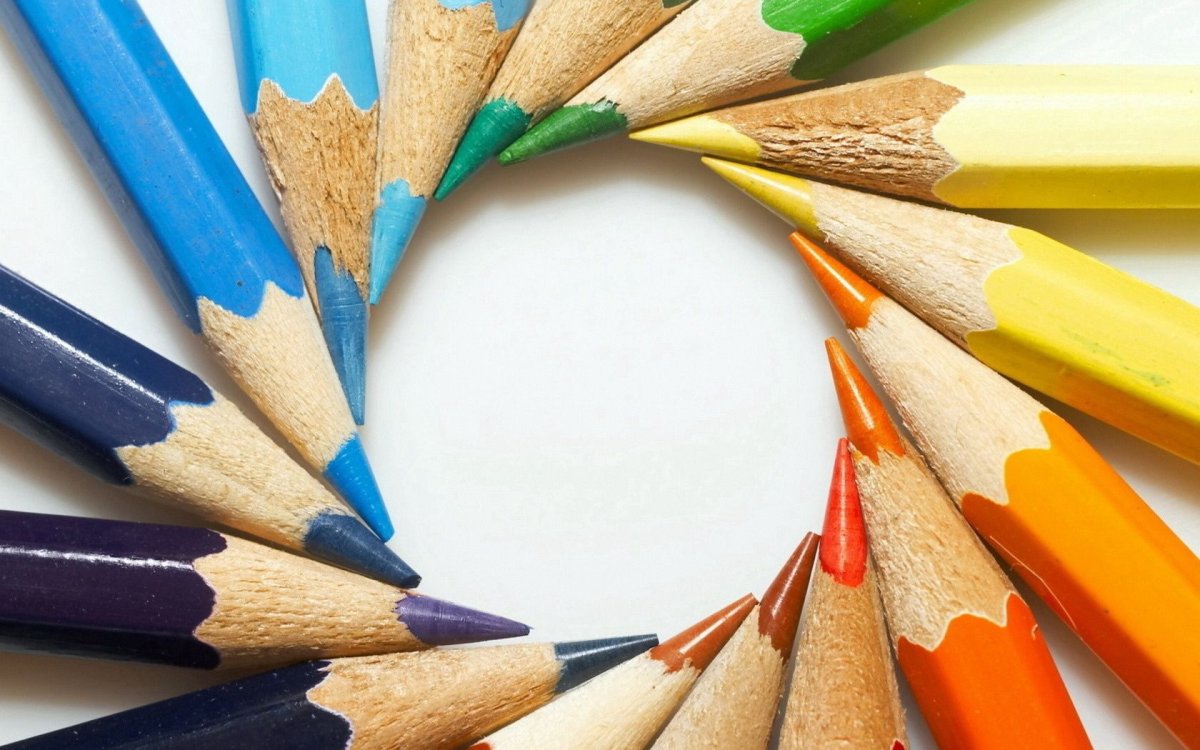 Карандаши цветные