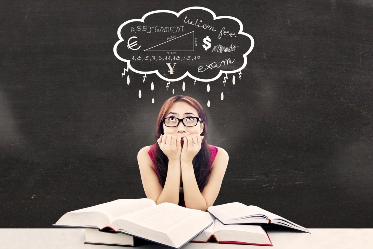 Стресс на экзамене