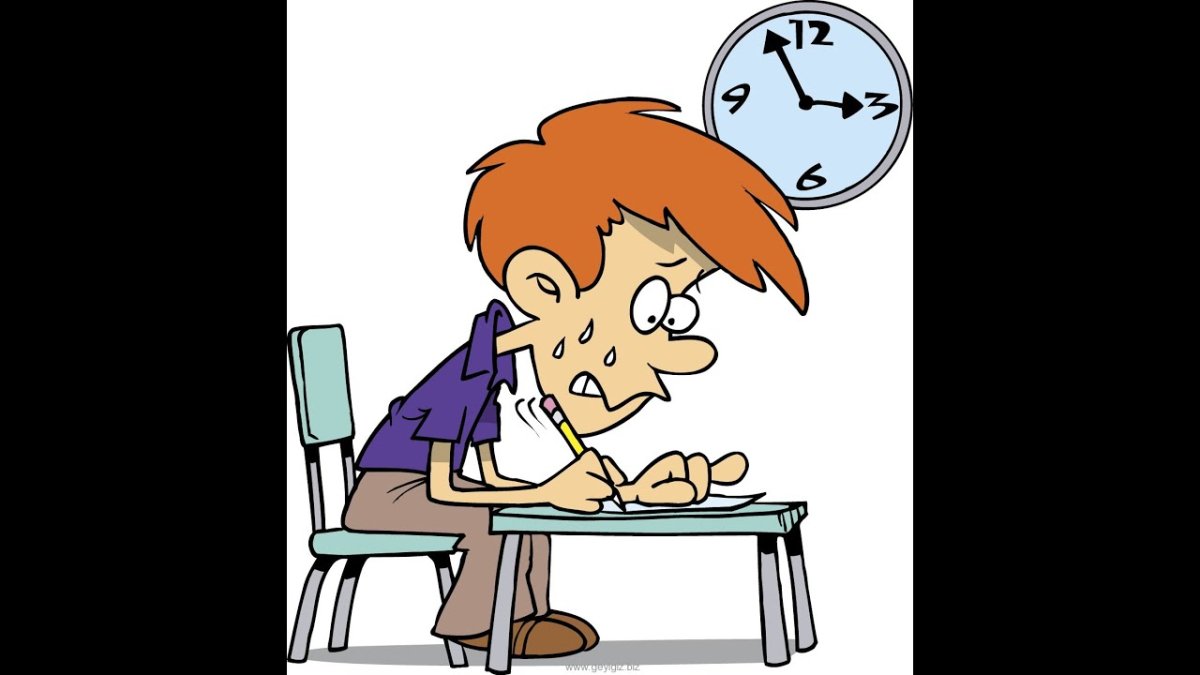 Тихо идет экзамен