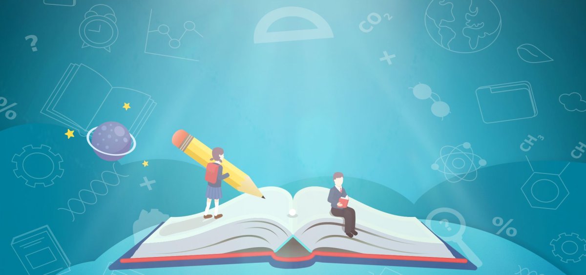 Фон для баннера учеба