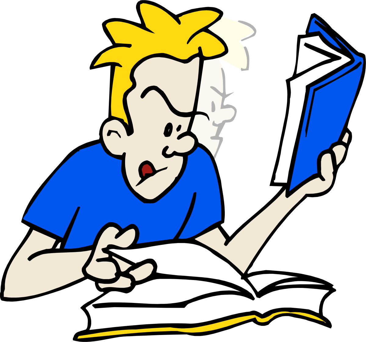 Экзамен мультяшный