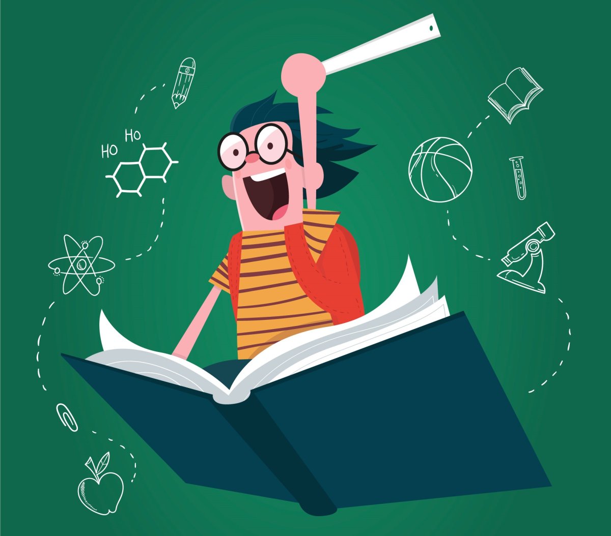 Студент на экзамене