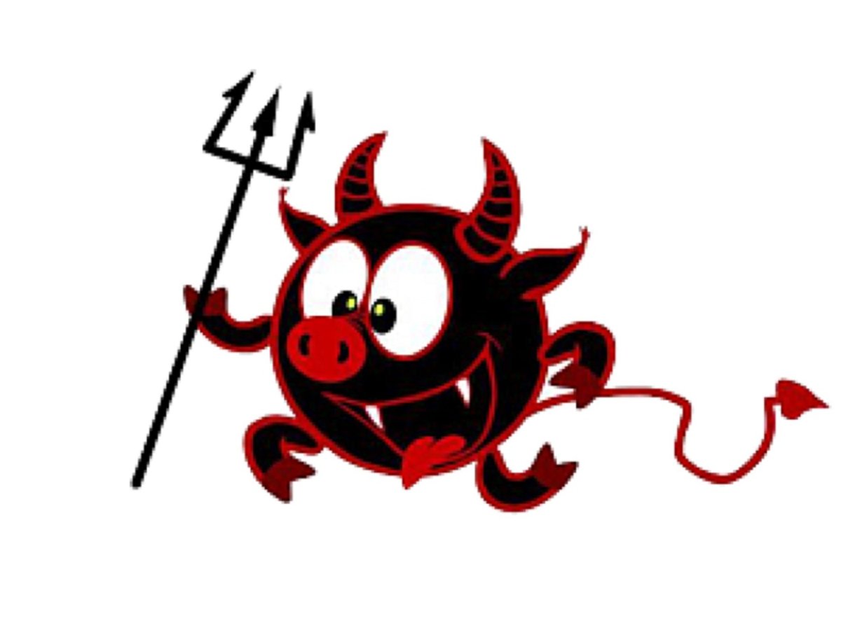 Нарисовать чертика