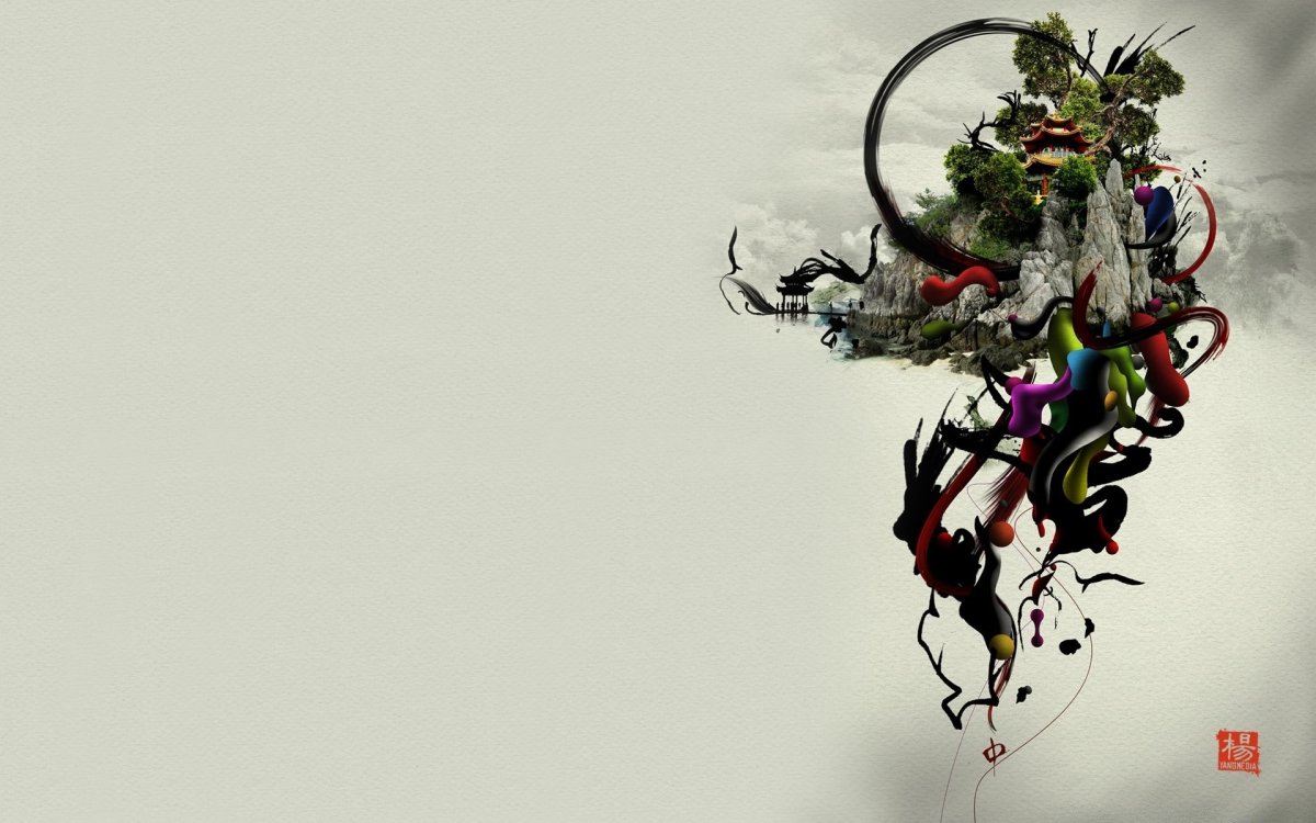 Креативные дизайнерские обои