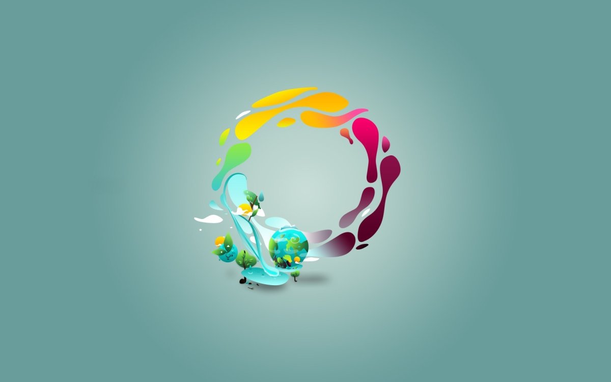 Яркие картинки Минимализм