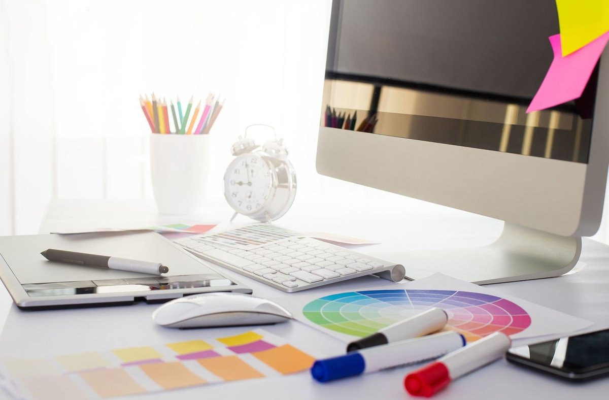 Рабочее место веб дизайнера