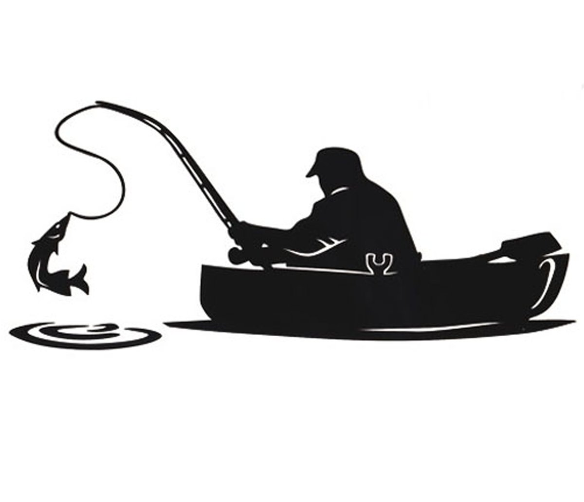 Лодка силуэт