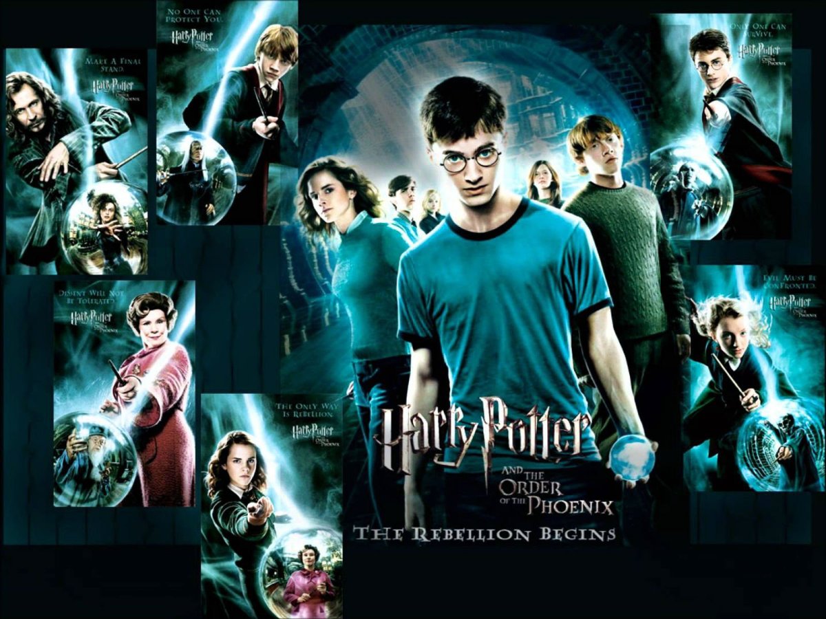 Гарри Поттер и все персонажи Постер