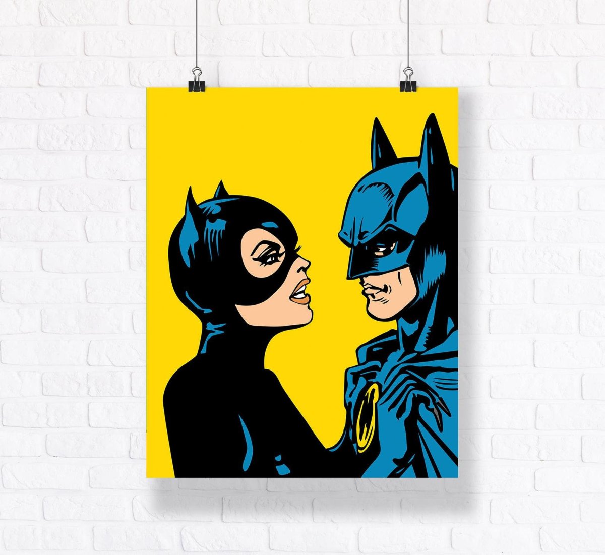 Поп арт Catwoman Batman