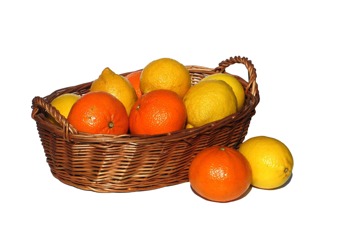 Мандарины на столе