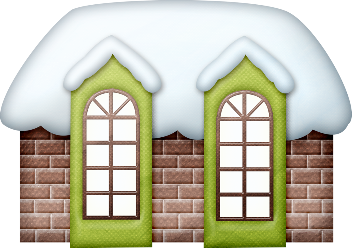 Домики на окна