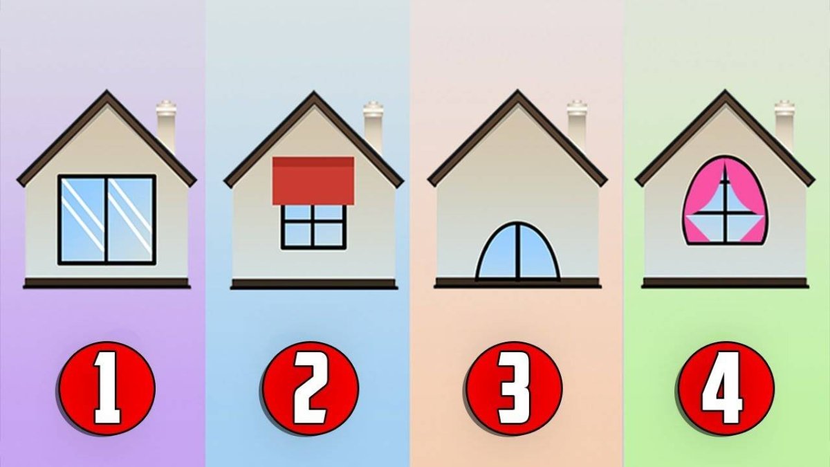 Выбери домик