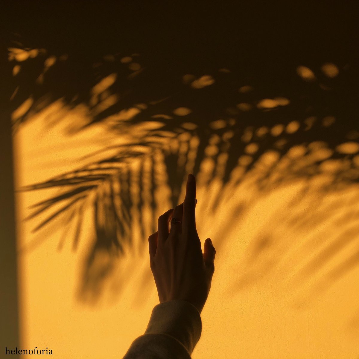 Тень парня и девушки