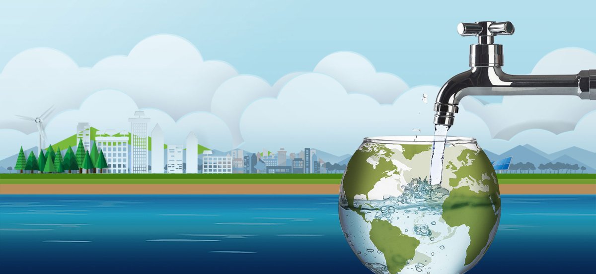 Земельными ресурсами вода