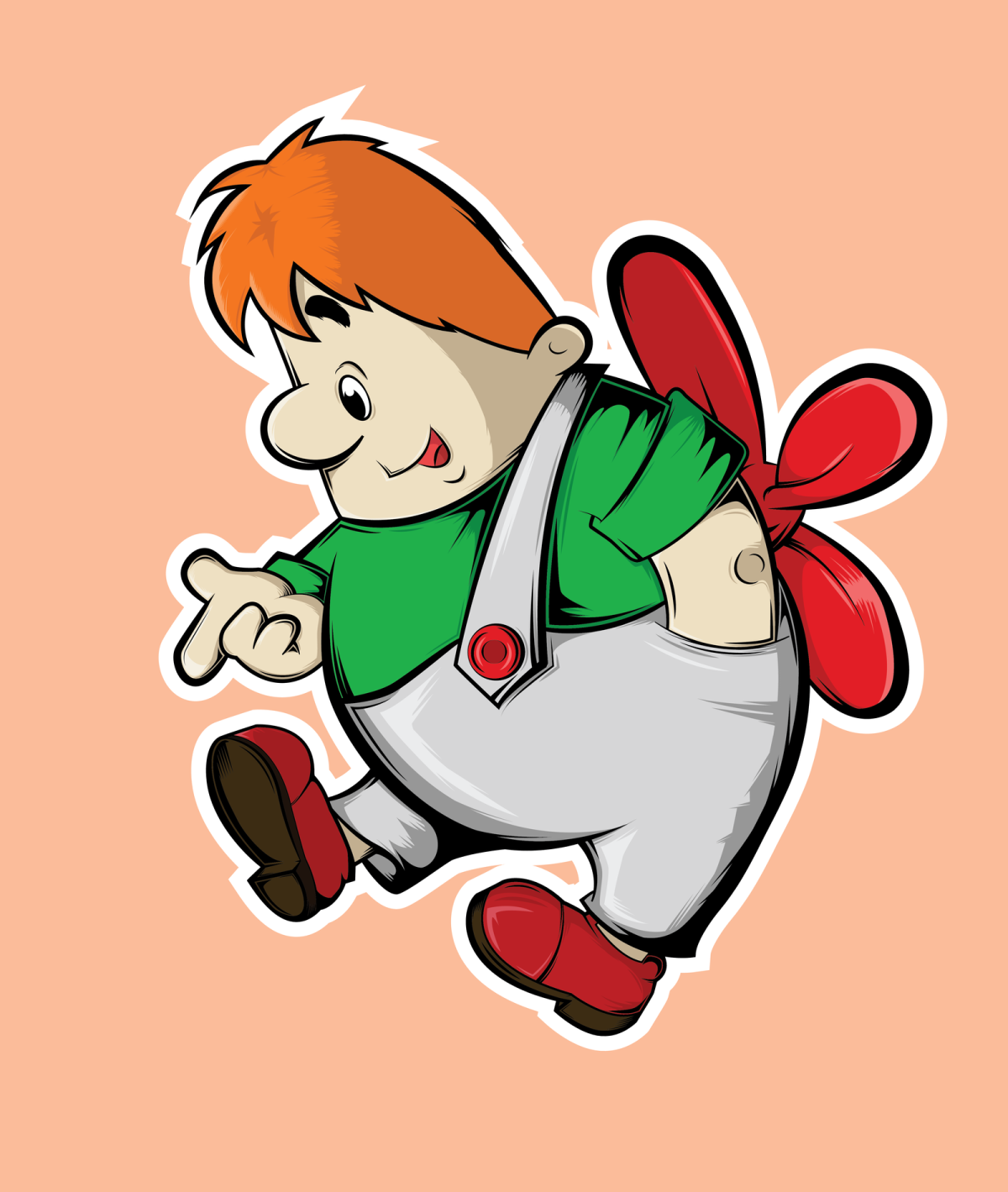 Плакаты вырубленные Карлсон