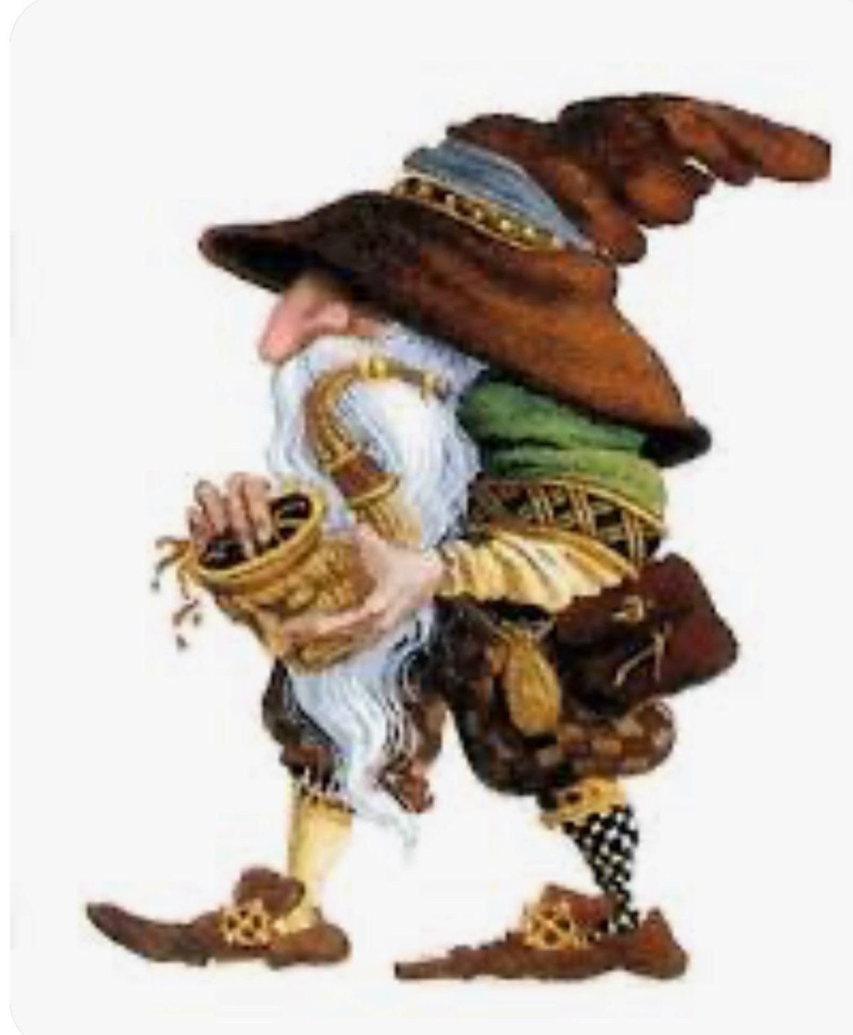 Гномы с золотом